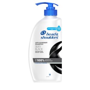 Unisex Silky Black Anti Dandruff Shampoo 650 ml