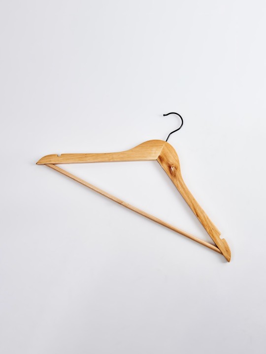 Pacific Winston Set Of 8 Wooden Clothes Hangers - Image 4