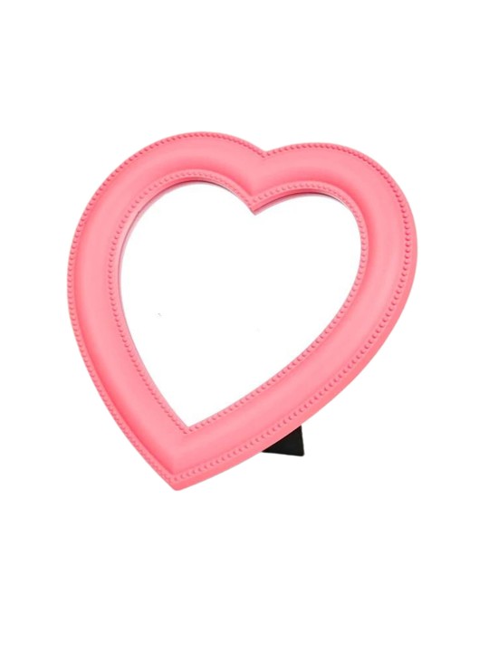 Pink Hearty Unique Design Table Top Mirror - Image 5