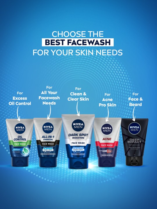 Men Set of 3 Dark Spot Reduction Face Wash with 10X Vitamin C Effect - 100g each - Image 3
