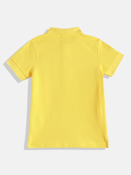 Boys Solid Polo T-shirt - Image 5