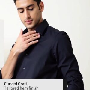 Classic Spread Collar Formal Shirt