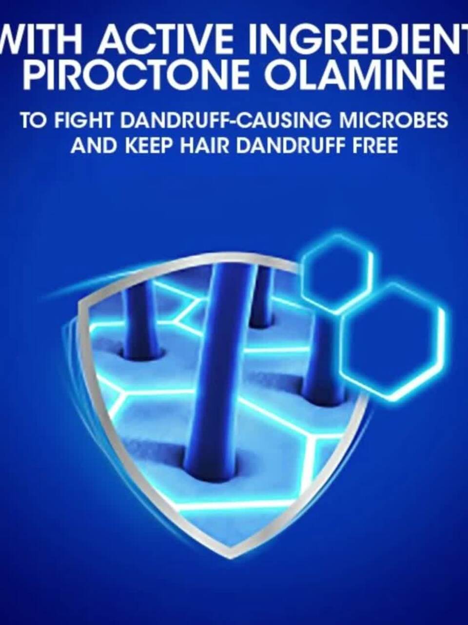 Unisex Silky Black Anti Dandruff Shampoo 650 ml - Image 3